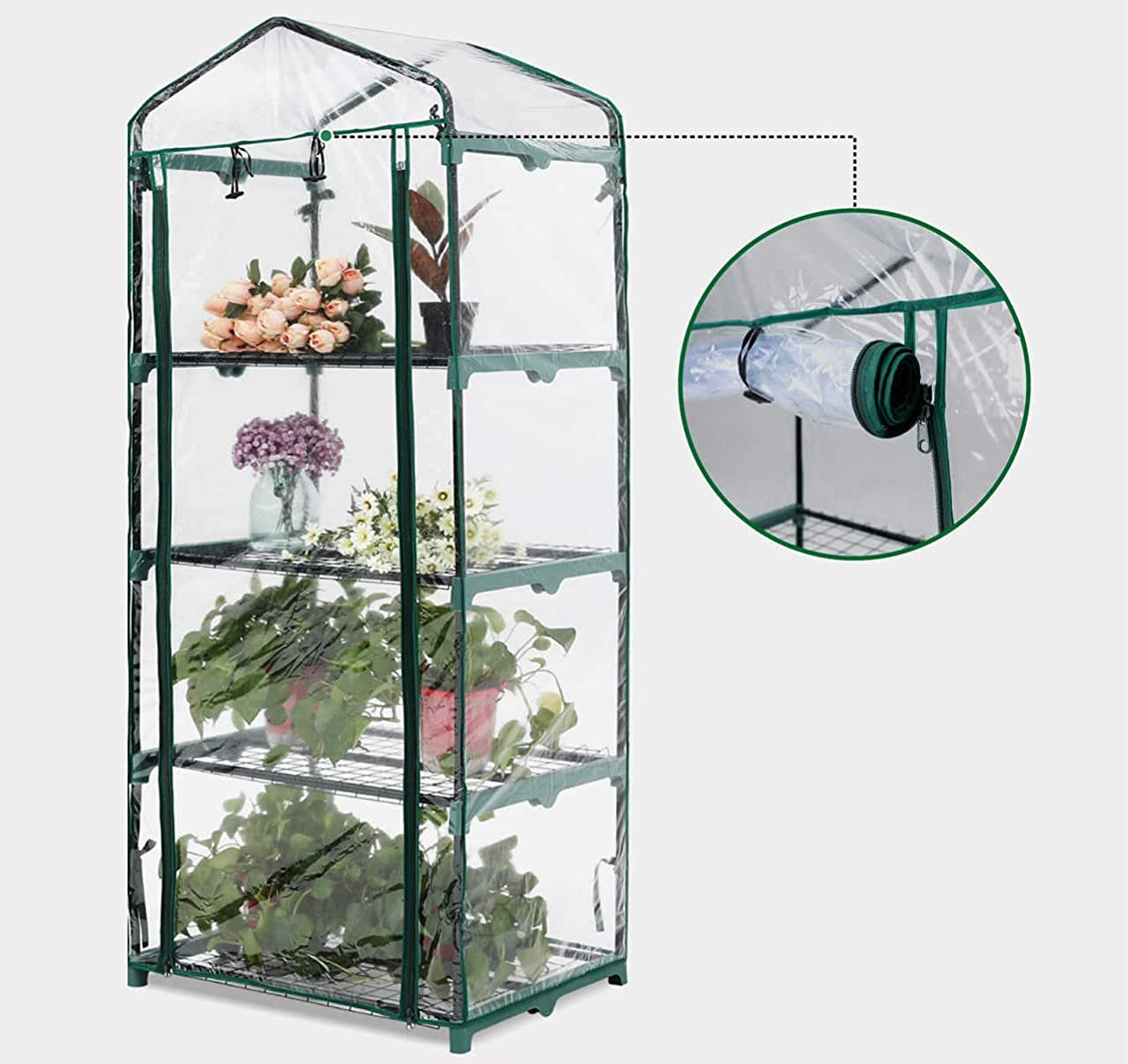 Mini Greenhouse 4 Shelf Indoor Martha Fruiting tent